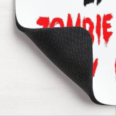 Zombie Slayer Quality Assurance Worker Mousepad (Ecke)
