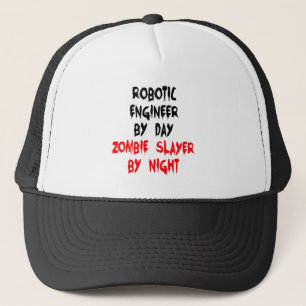 Zombie Slayer Robotic Engineer Truckerkappe