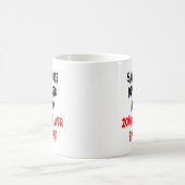 Zombie Slayer Salesforce Developer Kaffeetasse (Mittel)
