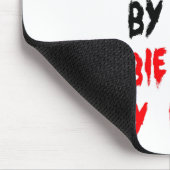 Zombie Slayer Speech Therapist Mousepad (Ecke)