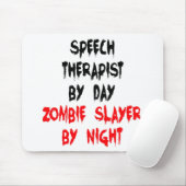 Zombie Slayer Speech Therapist Mousepad (Mit Mouse)