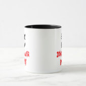 Zombie Slayer Stepdad Tasse (Zentrum)