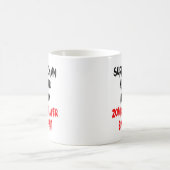Zombie Slayer Supply Chain Manager Kaffeetasse (Mittel)