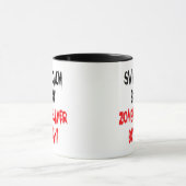 Zombie Slayer Swim Coach Tasse (Zentrum)