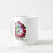Zombie Sleeping Beauty Kaffeetasse (Vorderseite Links)