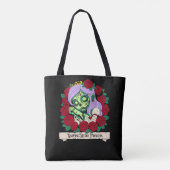 Zombie Sleeping Beauty Tasche (Rückseite)