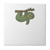 Zombie Sloth Classic T-Shirt Fliese (Vorderseite)