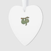 Zombie Sloth Classic T-Shirt Ornament (Vorderseite)