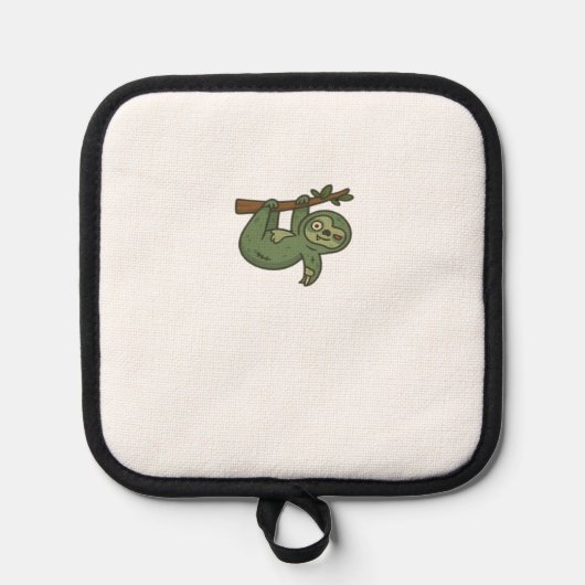 Zombie Sloth Classic T-Shirt Topflappen (Vorderseite)