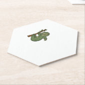 Zombie Sloth Classic T - Shirt Untersetzer (angewinkelt)