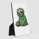 Zombie Sloth Halloween Zombie Sloth Zombie Lover C Fotoplatte (Seite)