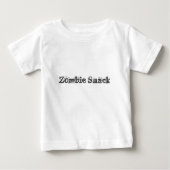 Zombie Snack Baby T-shirt (Vorderseite)