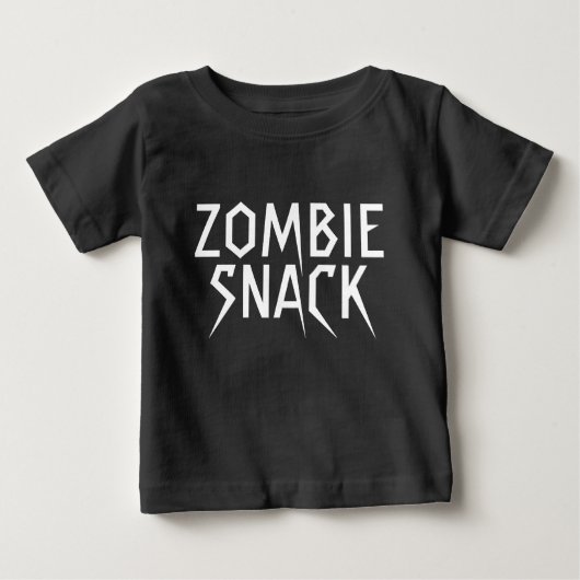 Zombie Snack Baby T-shirt (Vorderseite)