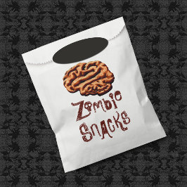 Zombie Snacks Halloween Geschenktütchen