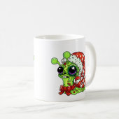 Zombie Snail, spät zu Weihnachten Kaffeetasse (VorderseiteRechts)