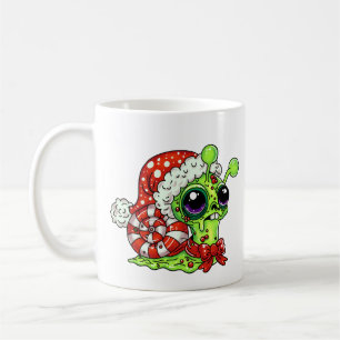 Zombie Snail, spät zu Weihnachten Kaffeetasse