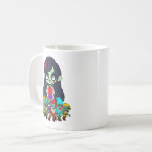 Zombie Snow White Kaffeetasse (Vorderseite Links)