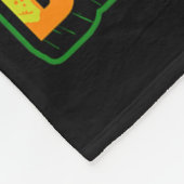 Zombie Soccer Player Scary Soccer Halloween  Fleecedecke (Ecke)