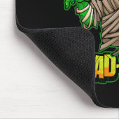 Zombie Soccer Player Scary Soccer Halloween  Mousepad (Ecke)