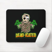 Zombie Soccer Player Scary Soccer Halloween  Mousepad (Mit Mouse)