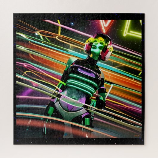 Zombie Space Disco Puzzle (Vertikal)