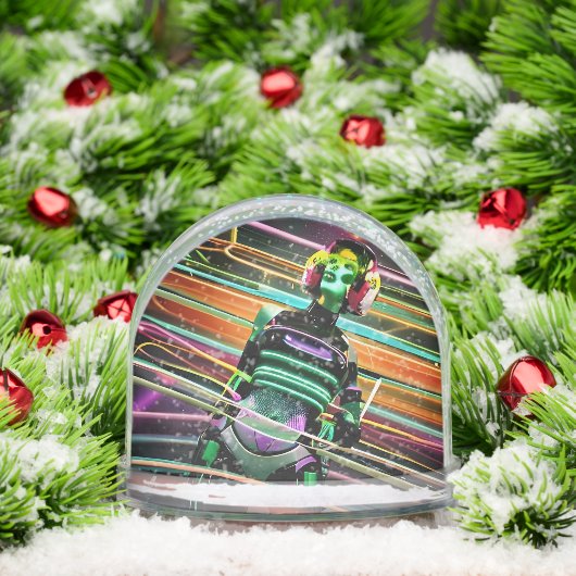 Zombie Space Disco Schneekugeln (Weihnachten)