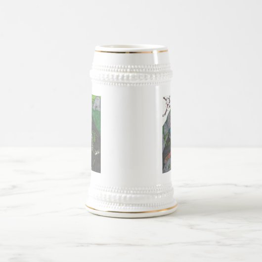 Zombie-Spieler Stein Bierglas (Mittel)