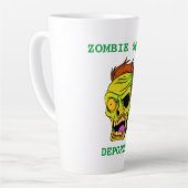 Zombie Squad Deporter Latte Tasse (Linke Ecke)