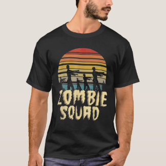 Zombie Squad Retro Halloween Gruppe Kostüme Boys G T-Shirt