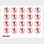 Zombie Sticker (Blatt)