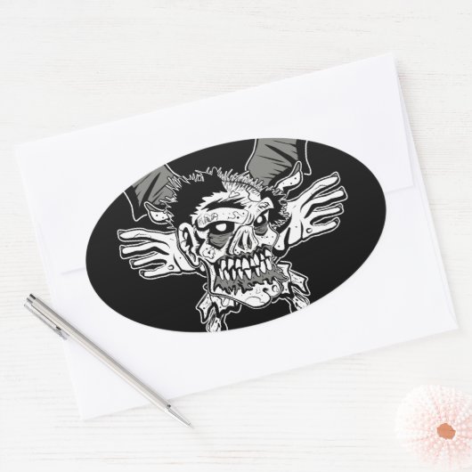 Zombie Sticker (Umschlag)