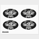 Zombie Sticker (Blatt)