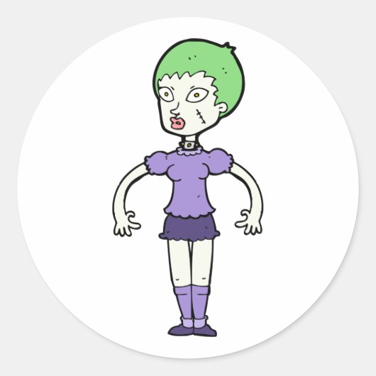 Zombie Stickers (Vorderseite)