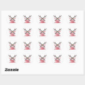 Zombie Stickers (Blatt)