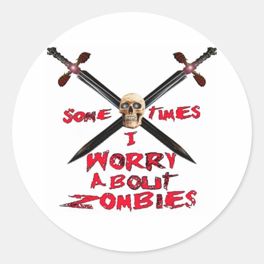 Zombie Stickers (Vorderseite)