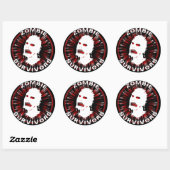 Zombie Survivors Icon Flair Runder Aufkleber (Blatt)