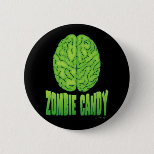 Zombie-Süßigkeit Button