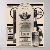 Zombie Syrup Poster (Vorne)