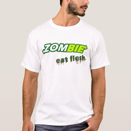 Zombie-T-Shirt T-Shirt (Vorderseite)