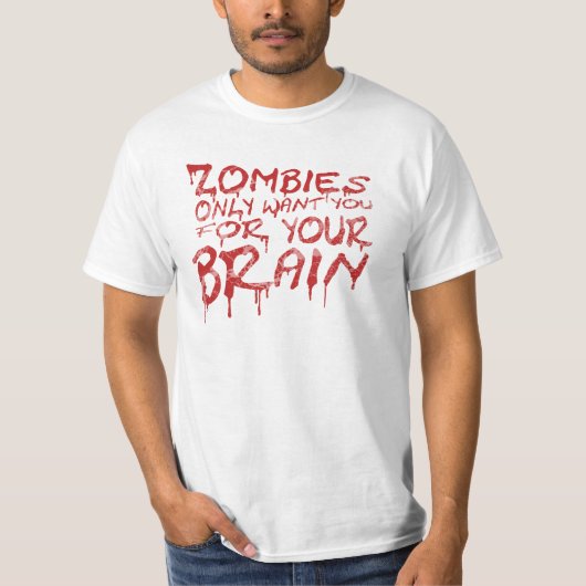 Zombie-T-Shirt T-Shirt (Vorderseite)