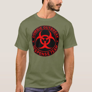 Zombie-taktisches Warteteam T-Shirt