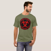 Zombie-taktisches Warteteam T-Shirt (Vorne ganz)
