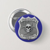 Zombie-Task Force - Sergeant Badge Button (Vorne & Hinten)