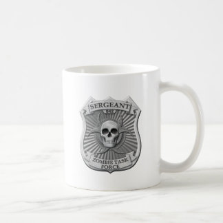 Zombie-Task Force - Sergeant Badge Kaffeetasse