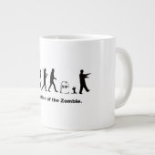 Zombie-Tasse Jumbo-Tasse (Vorderseite Rechts)