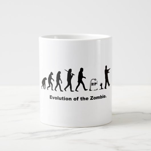 Zombie-Tasse Jumbo-Tasse (Vorderseite)
