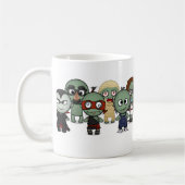 Zombie-Tasse Kaffeetasse (Links)
