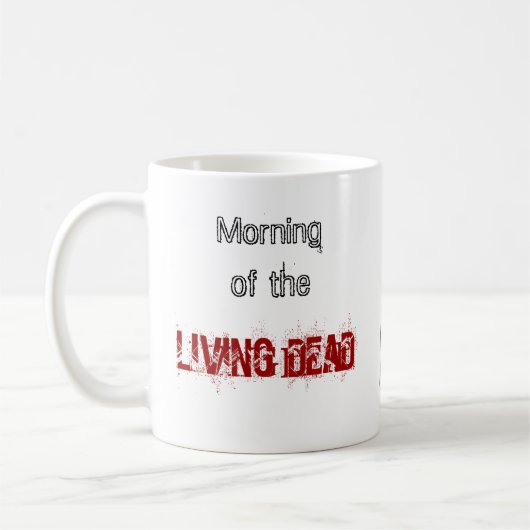 Zombie-Tasse Kaffeetasse (Links)