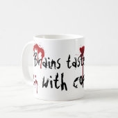Zombie-Tasse Kaffeetasse (Vorderseite Links)