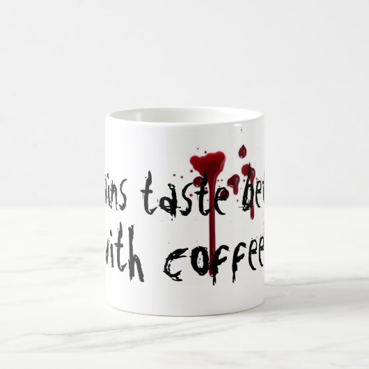 Zombie-Tasse Kaffeetasse (Mittel)